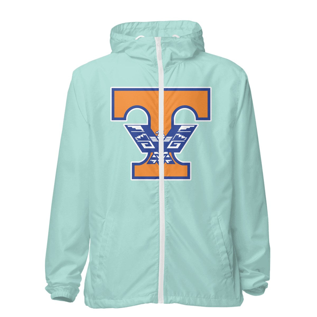 Design 1 – Aqua/White Zipper