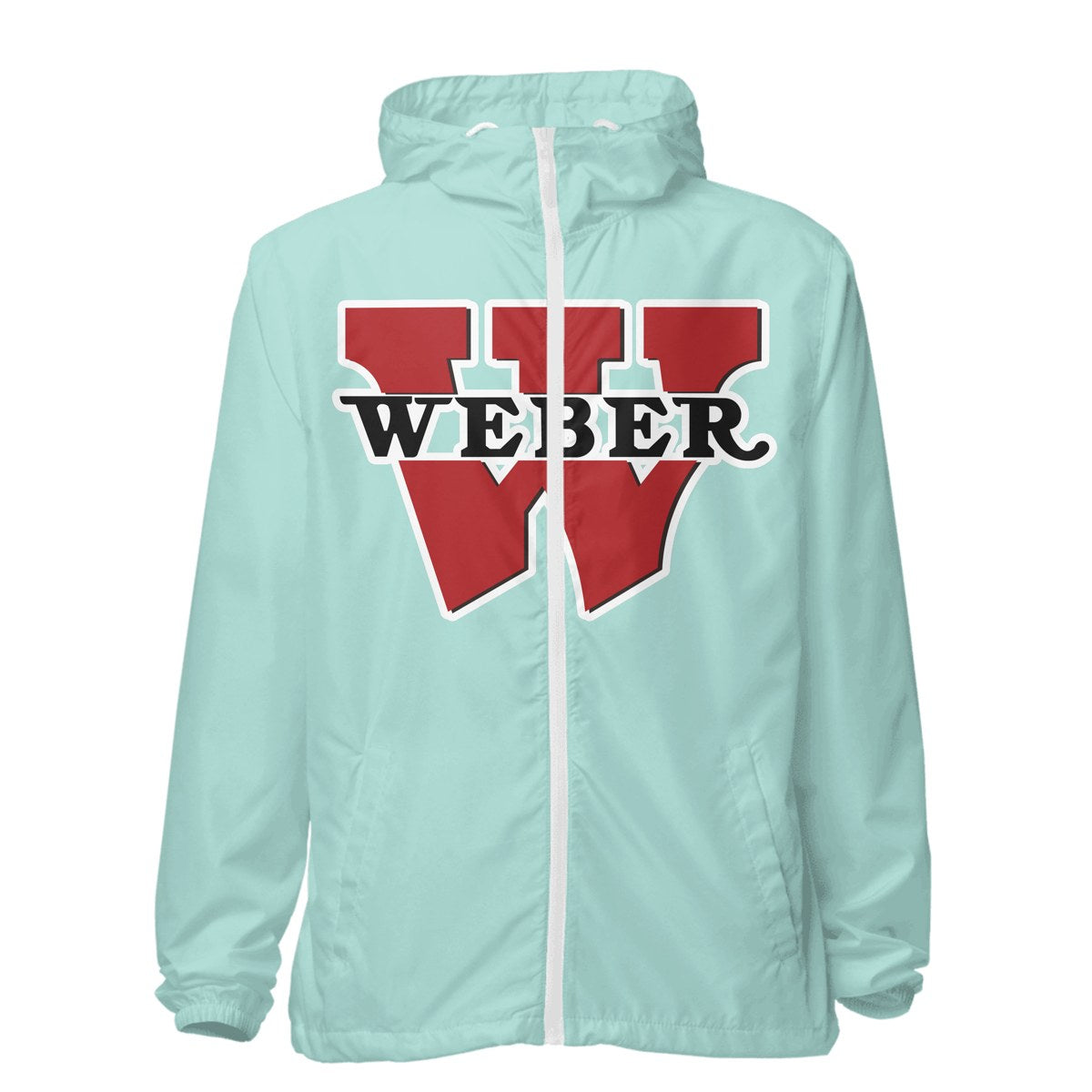 Design 1 – Aqua/White Zipper