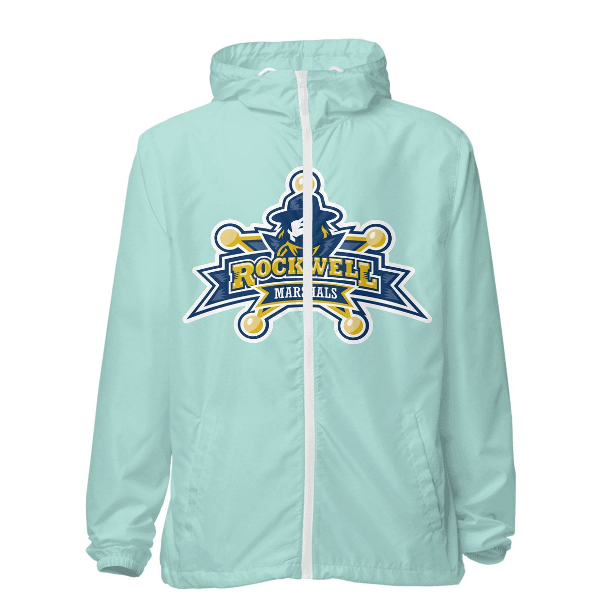 Design 1 – Aqua/White Zipper