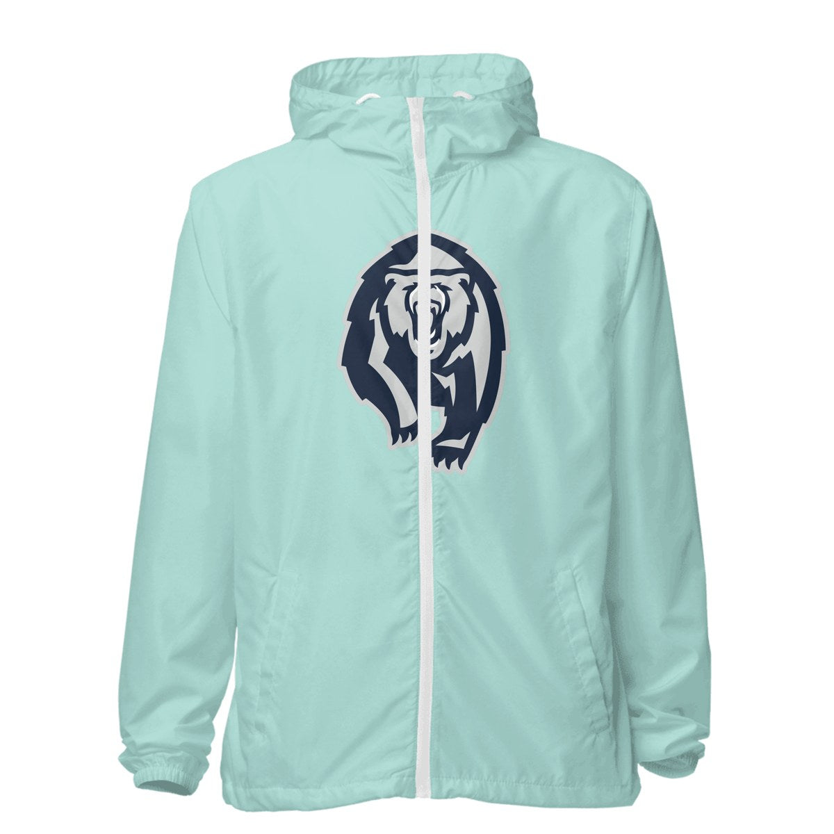 Design 1 – Aqua/White Zipper