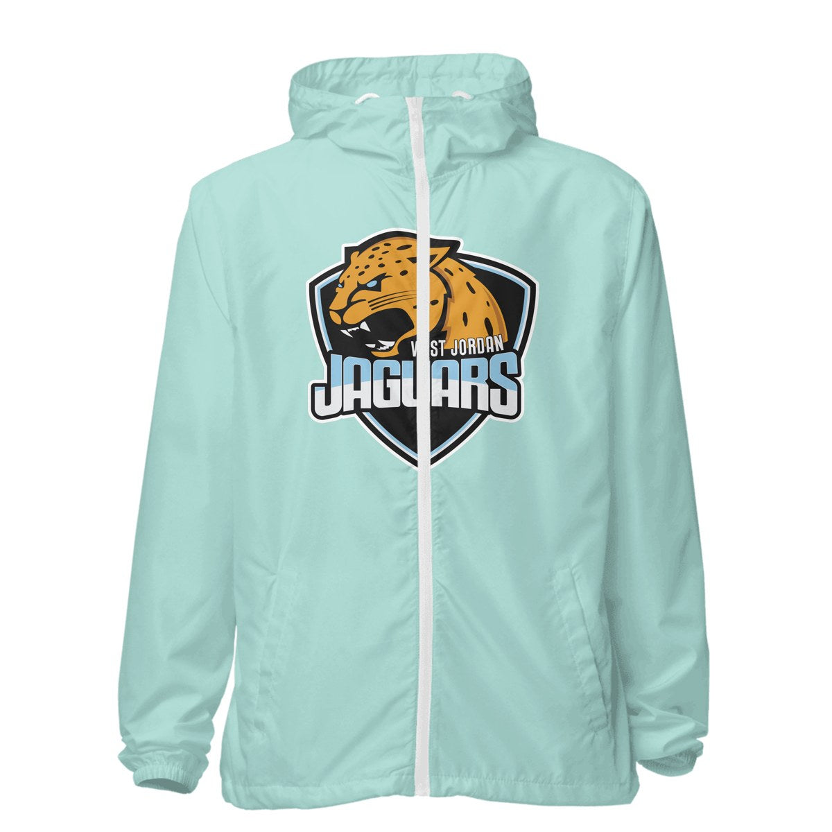 Design 1 – Aqua/White Zipper