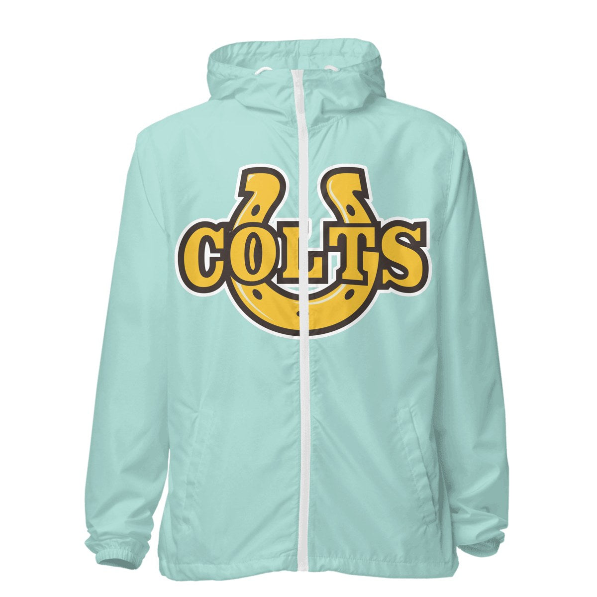 Design 1 – Aqua/White Zipper