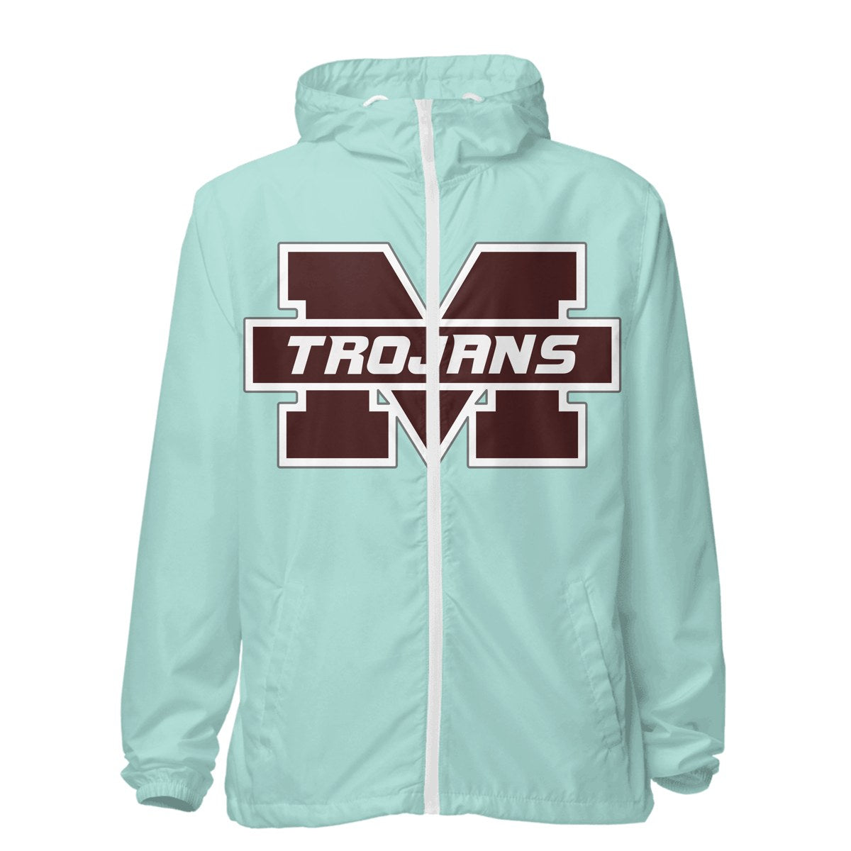 Design 1 – Aqua/White Zipper