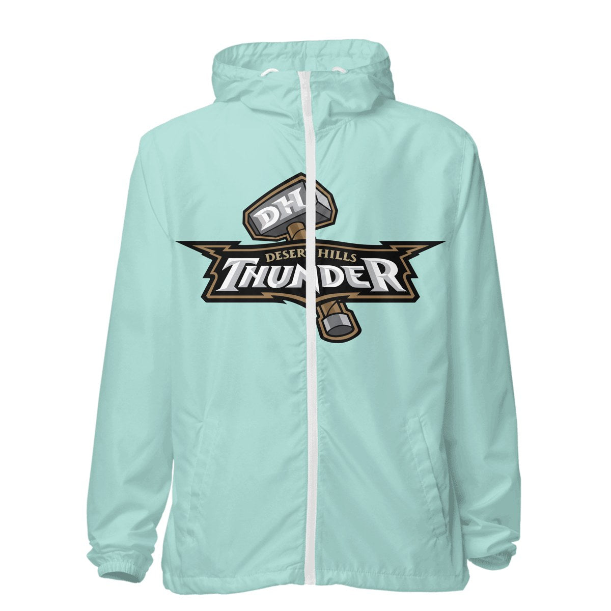 Design 1 – Aqua/White Zipper