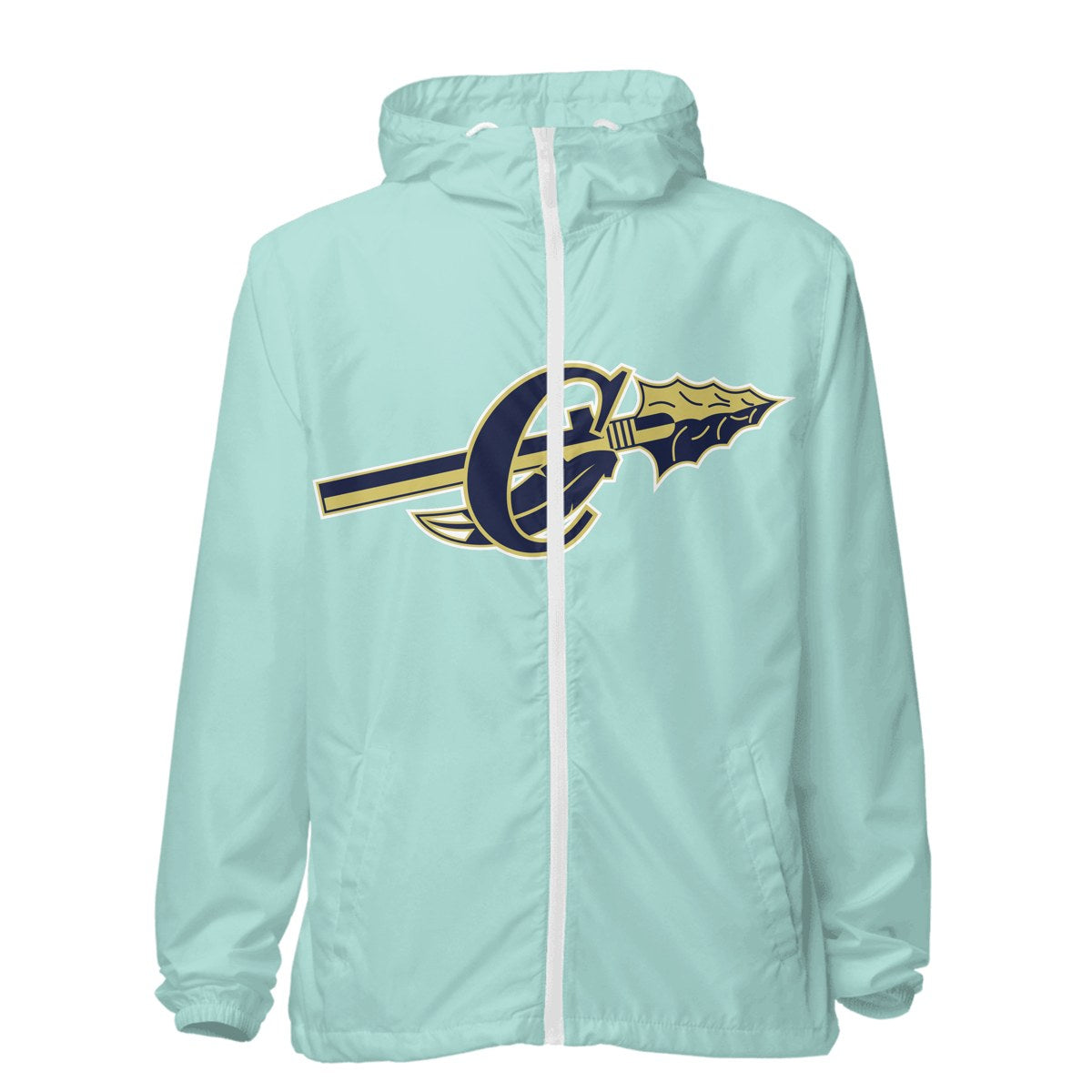 Design 1 – Aqua/White Zipper