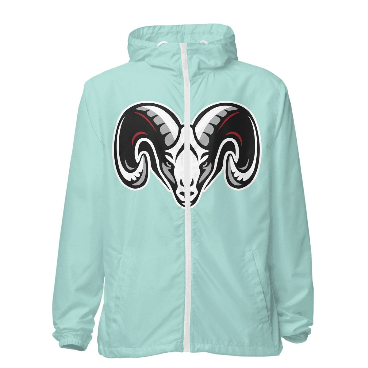 Design 1 – Aqua/White Zipper