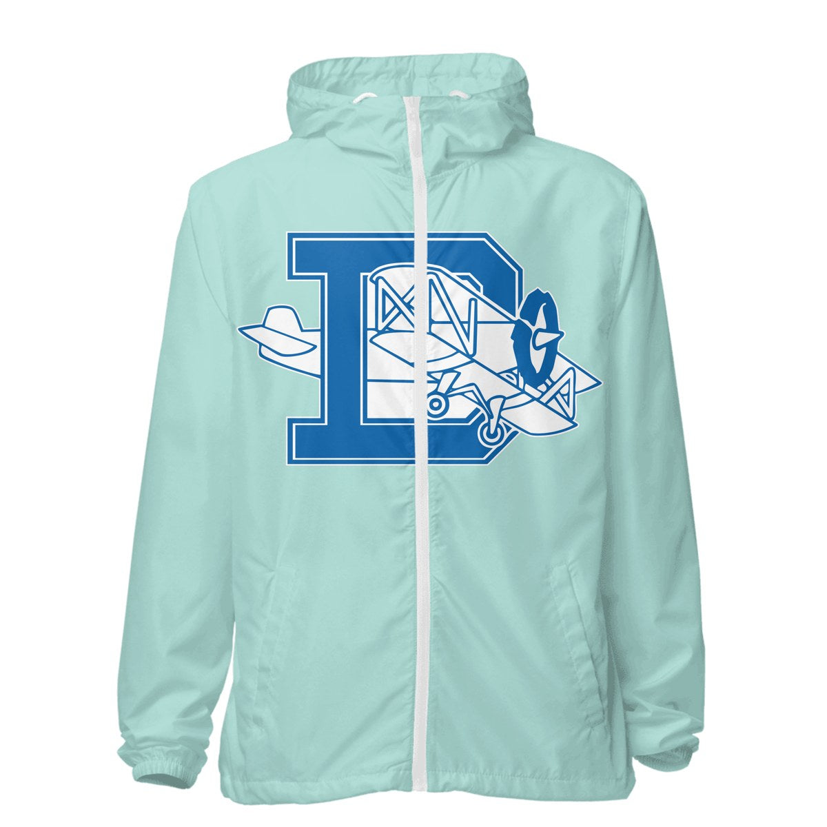 Design 1 – Aqua/White Zipper
