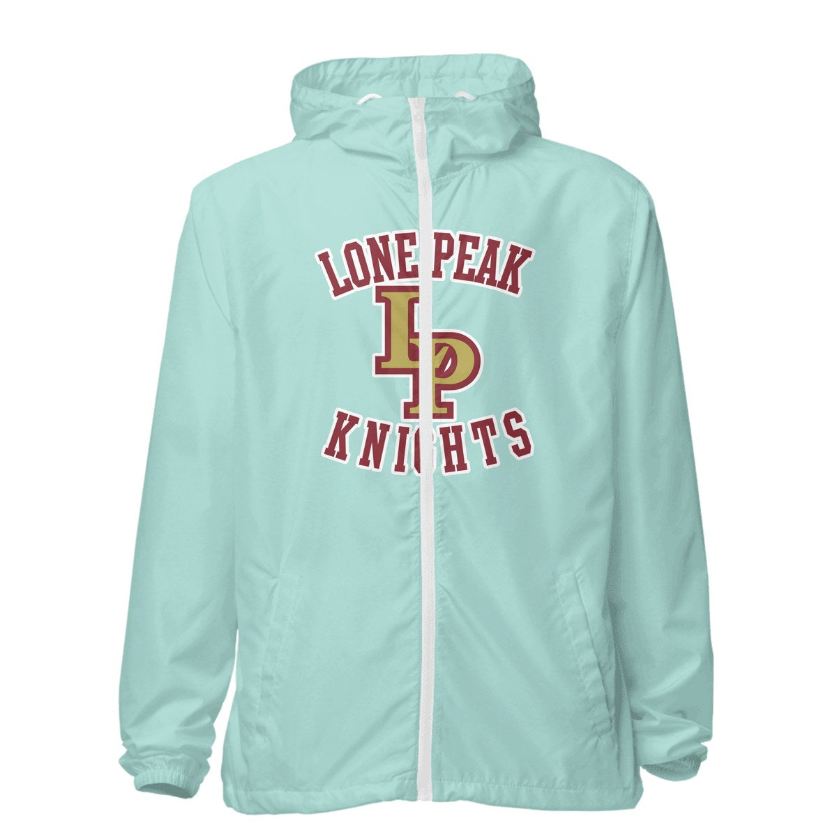 Design 1 – Aqua/White Zipper