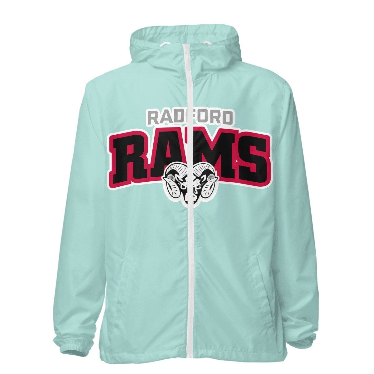 Design 1 – Aqua/White Zipper