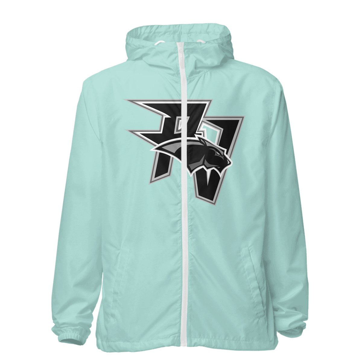 Design 1 – Aqua/White Zipper