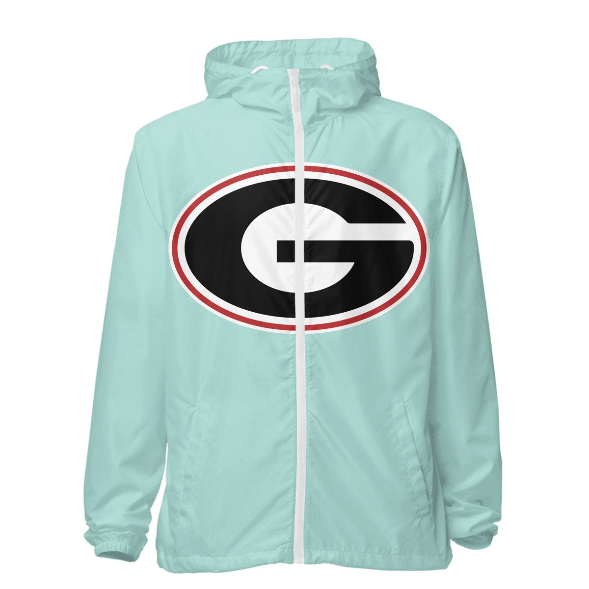 Design 1 – Aqua/White Zipper