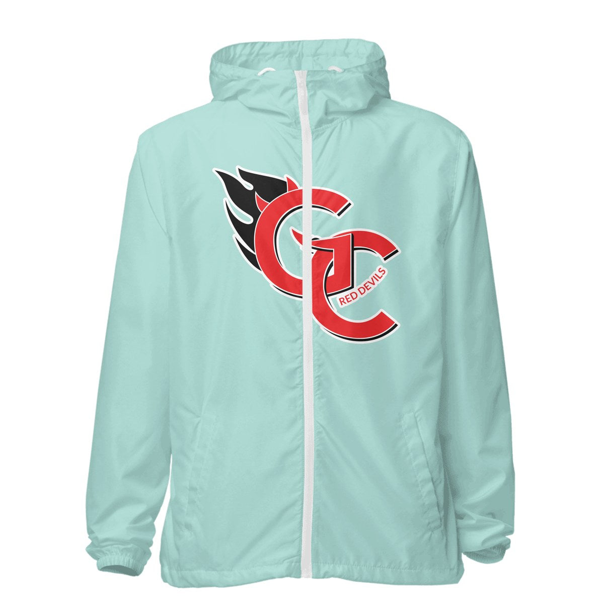 Design 1 – Aqua/White Zipper