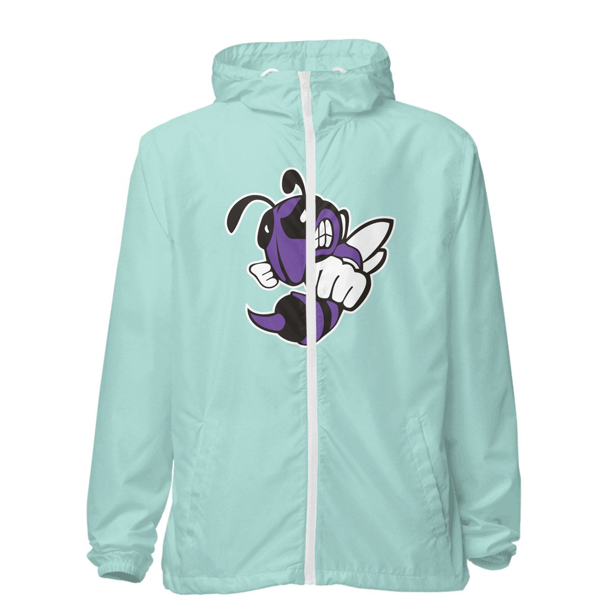 Design 1 – Aqua/White Zipper