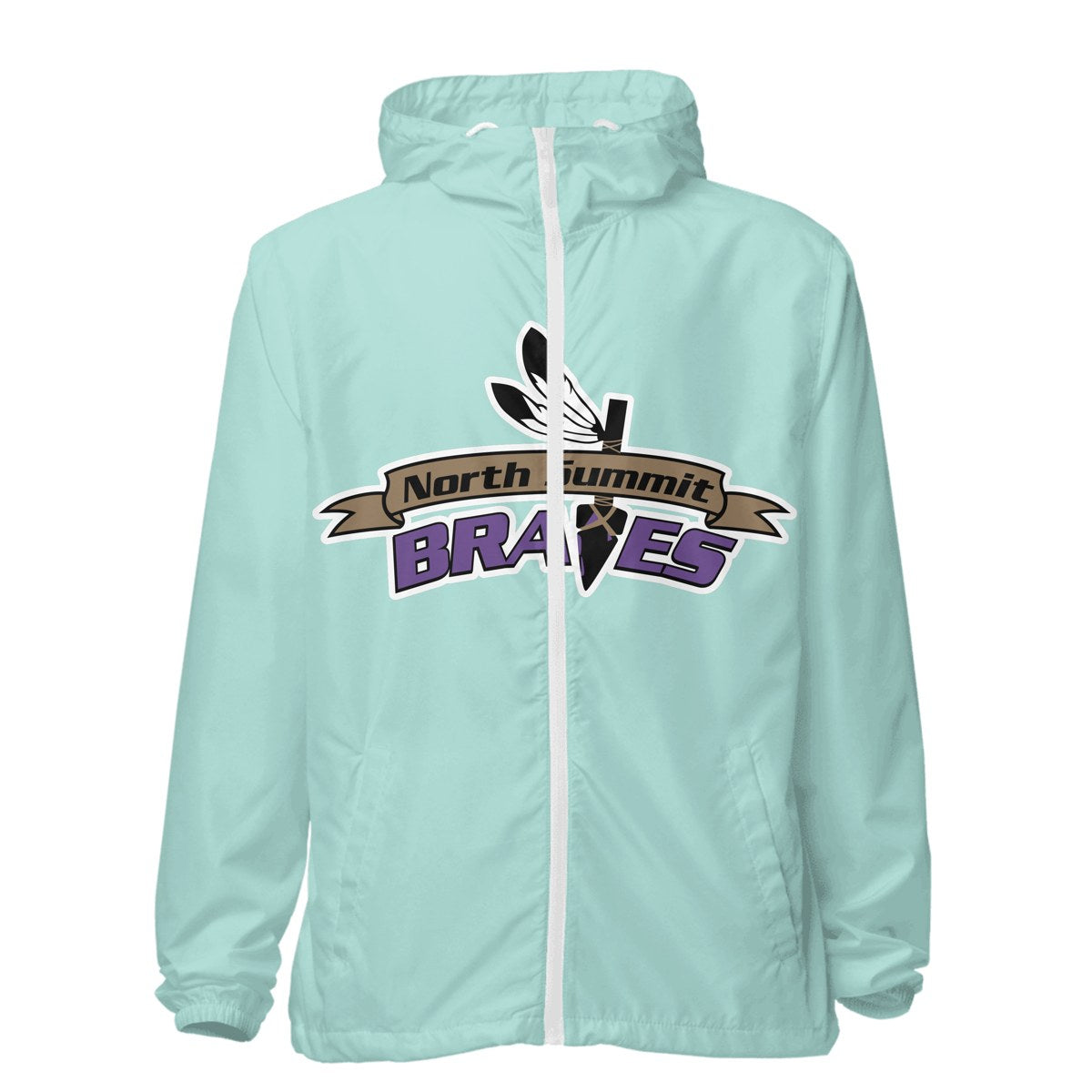 Design 1 – Aqua/White Zipper