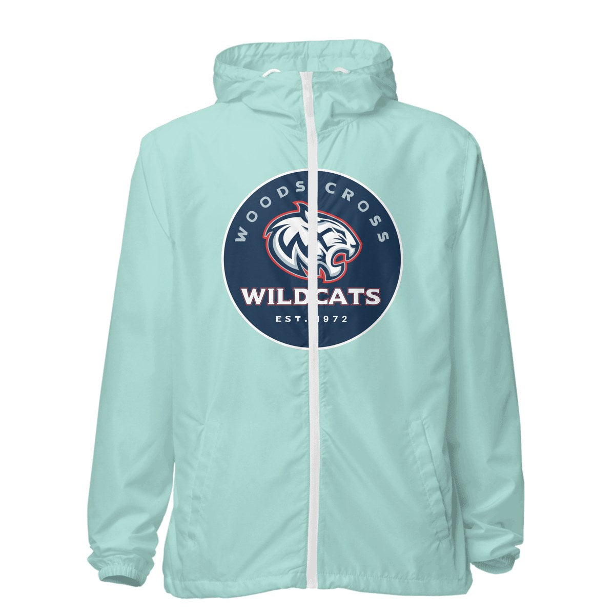 Design 1 – Aqua/White Zipper