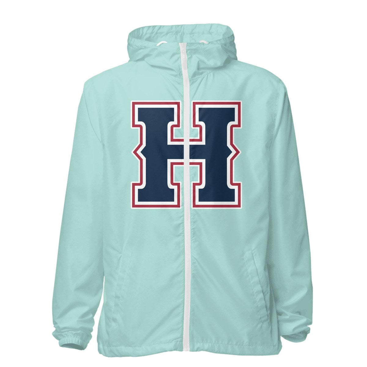 Design 1 – Aqua/White Zipper