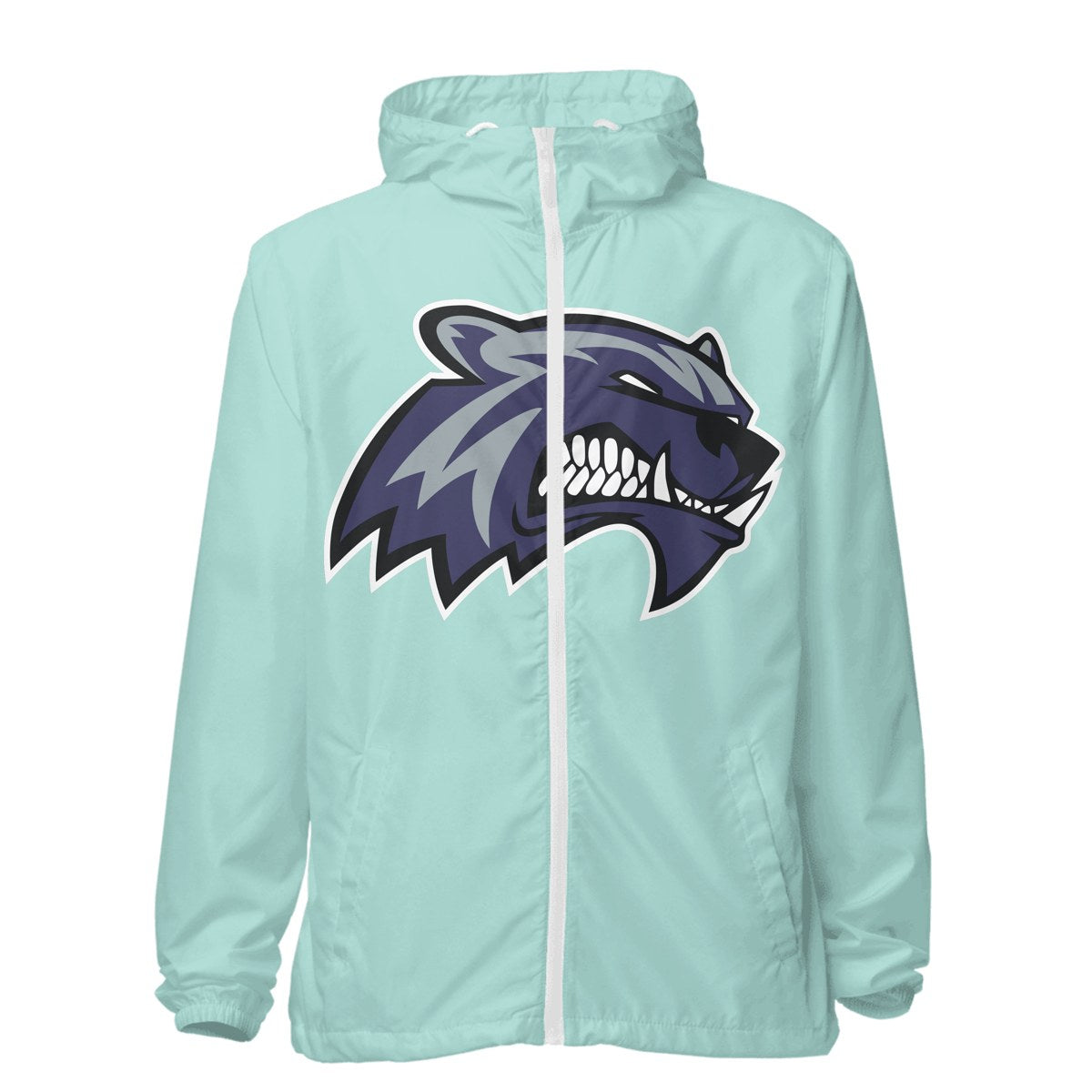 Design 1 – Aqua/White Zipper