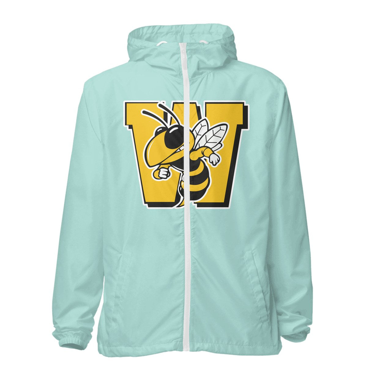 Design 1 – Aqua/White Zipper