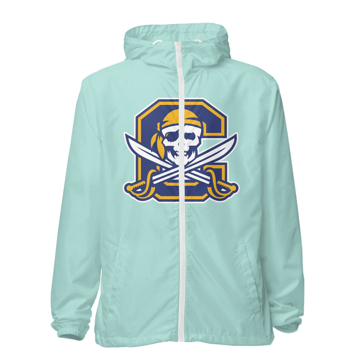 Design 1 – Aqua/White Zipper