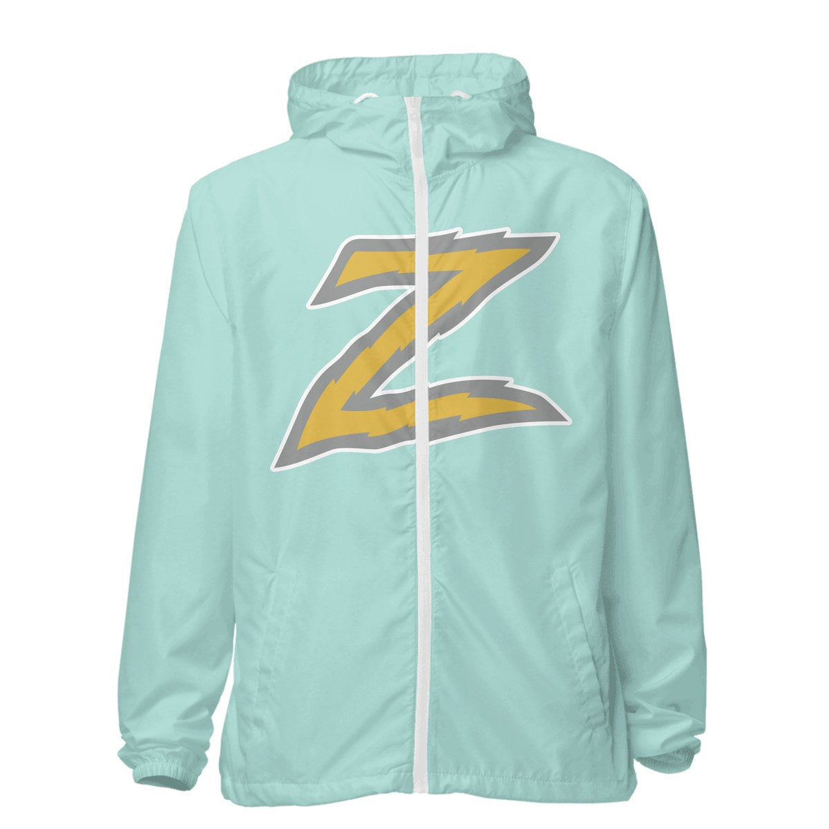 Design 1 – Aqua/White Zipper