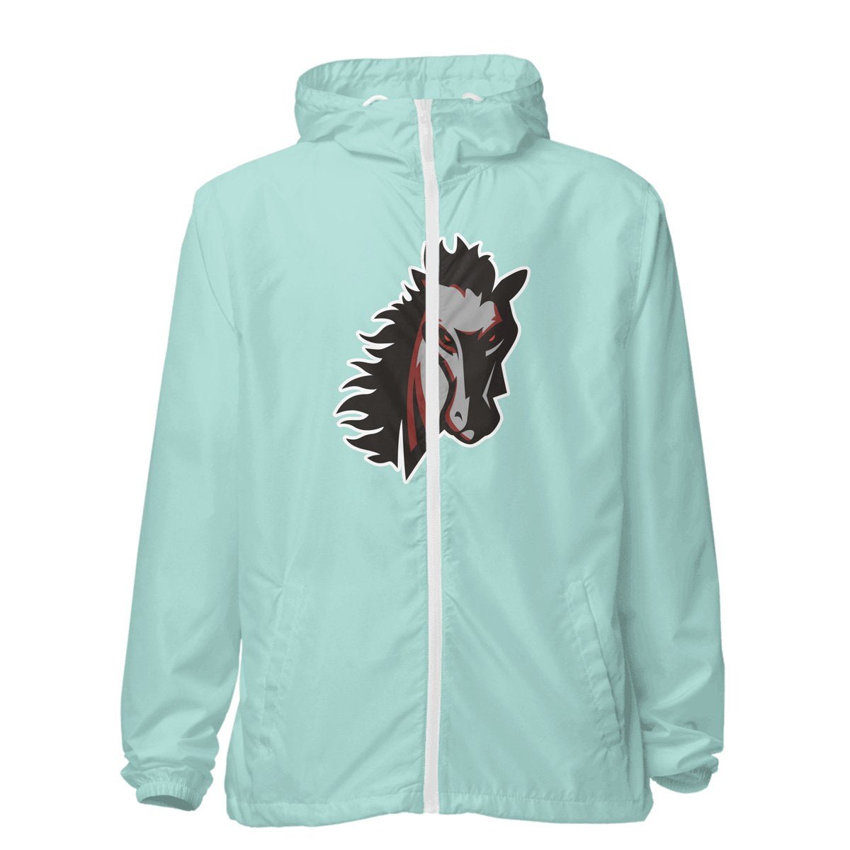 Design 1 – Aqua/White Zipper