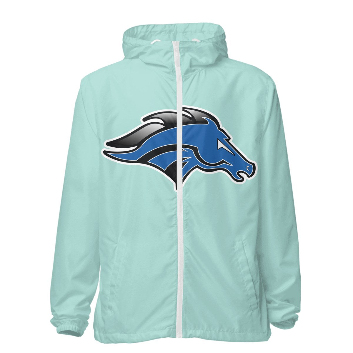 Design 1 – Aqua/White Zipper