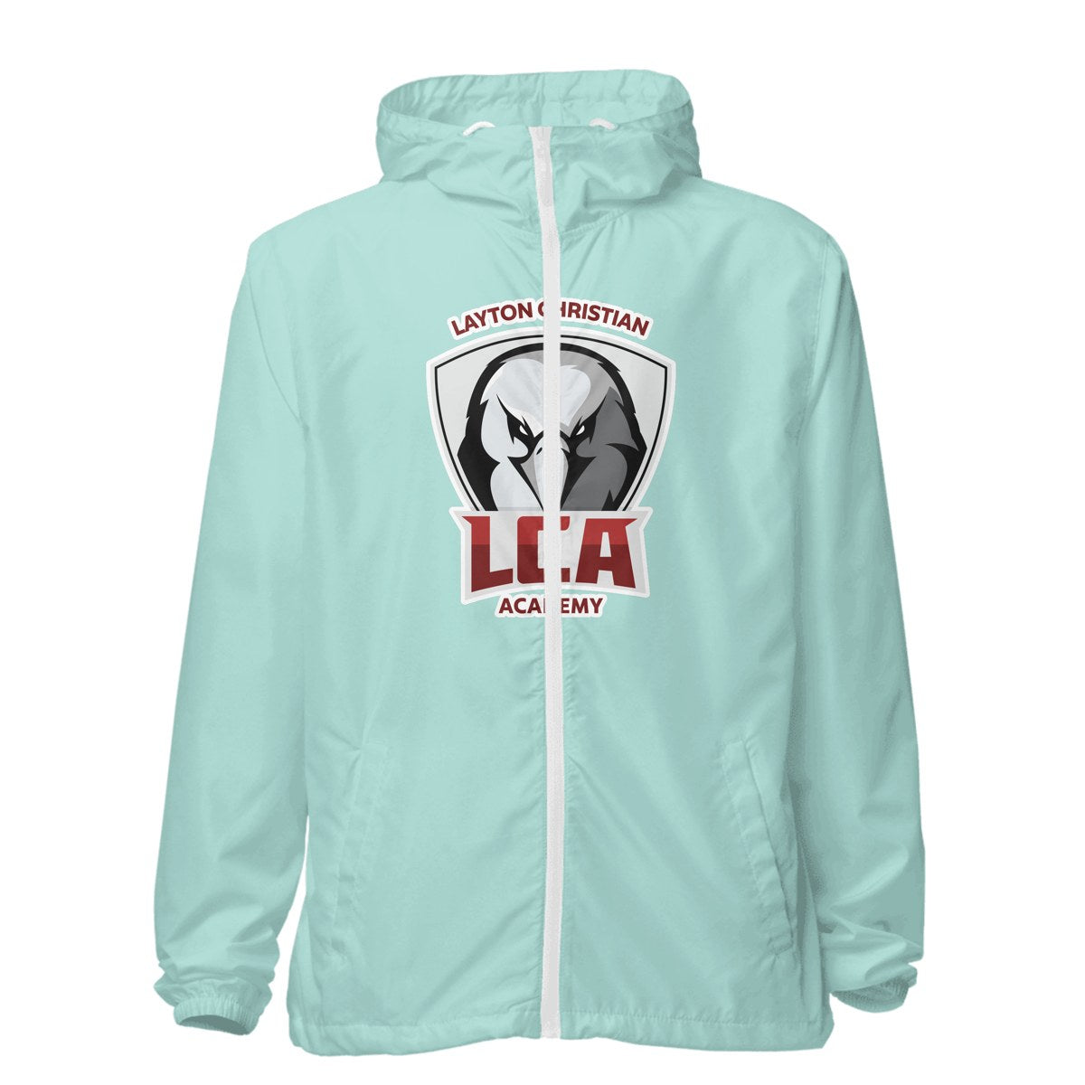 Design 1 – Aqua/White Zipper