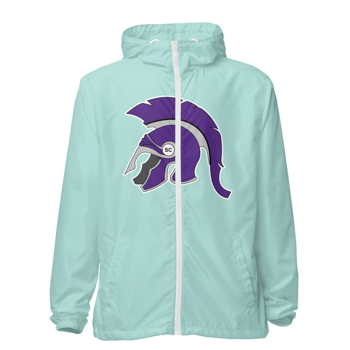 Design 1 – Aqua/White Zipper