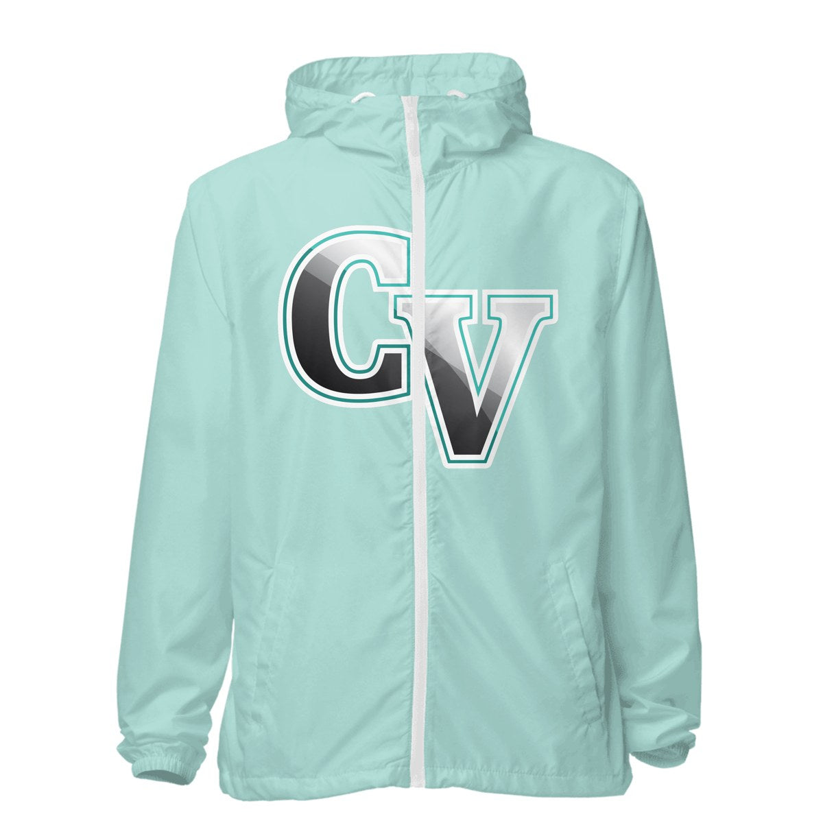 Design 1 – Aqua/White Zipper