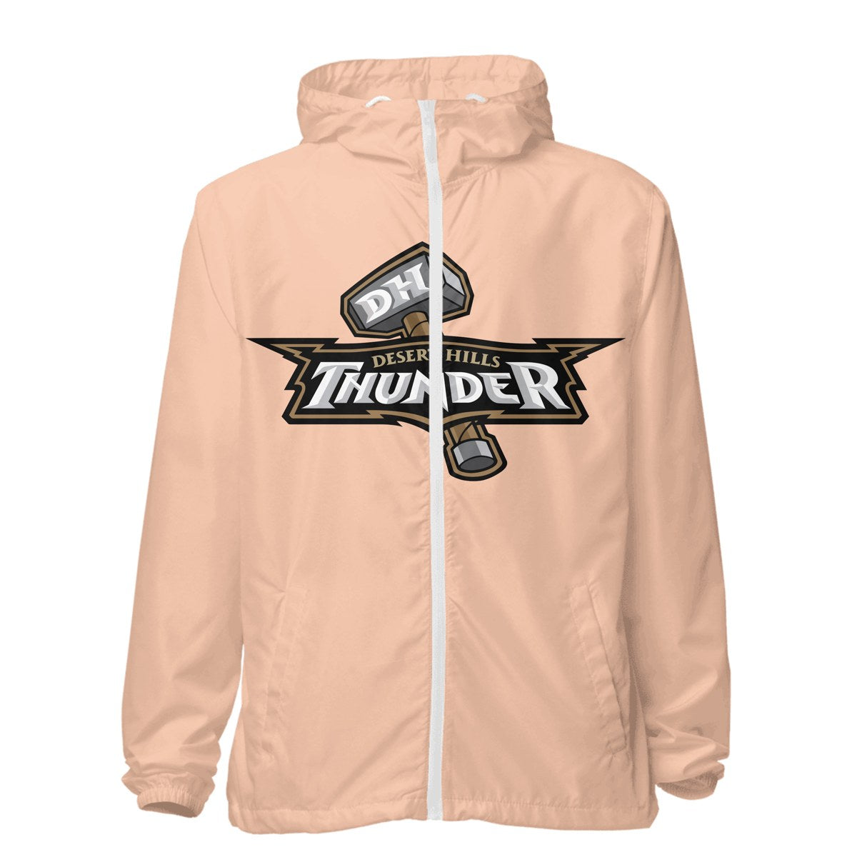 Design 1 – Blush/White Zipper