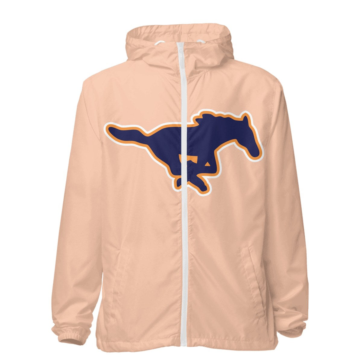 Design 1 – Blush/White Zipper
