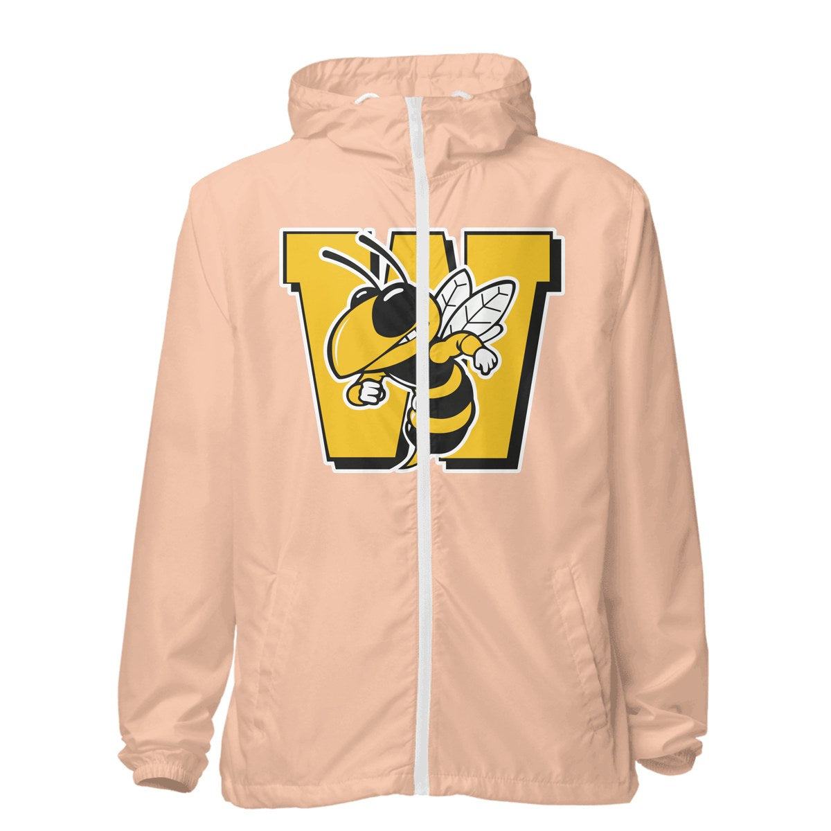 Design 1 – Blush/White Zipper