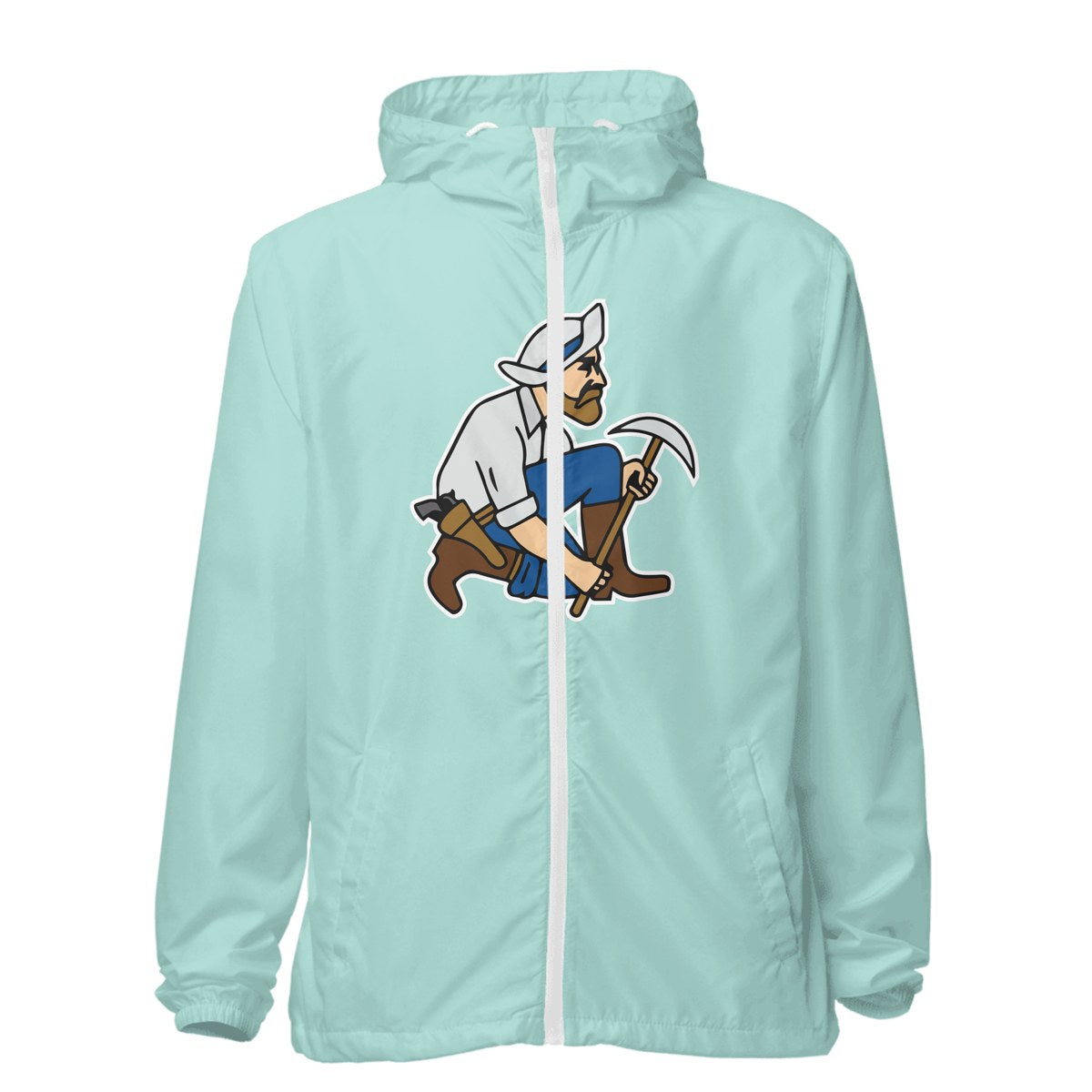 Design 2 – Aqua/White Zipper