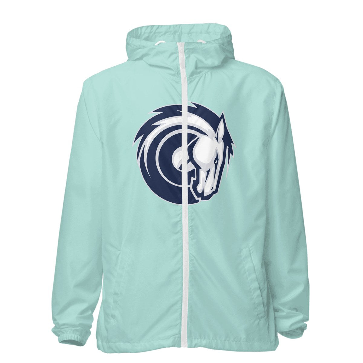 Design 2 – Aqua/White Zipper