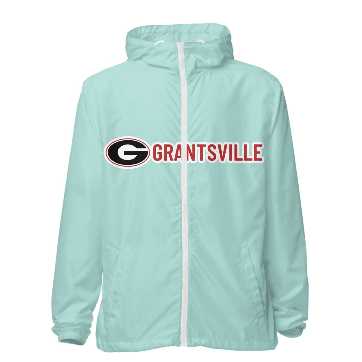 Design 2 – Aqua/White Zipper