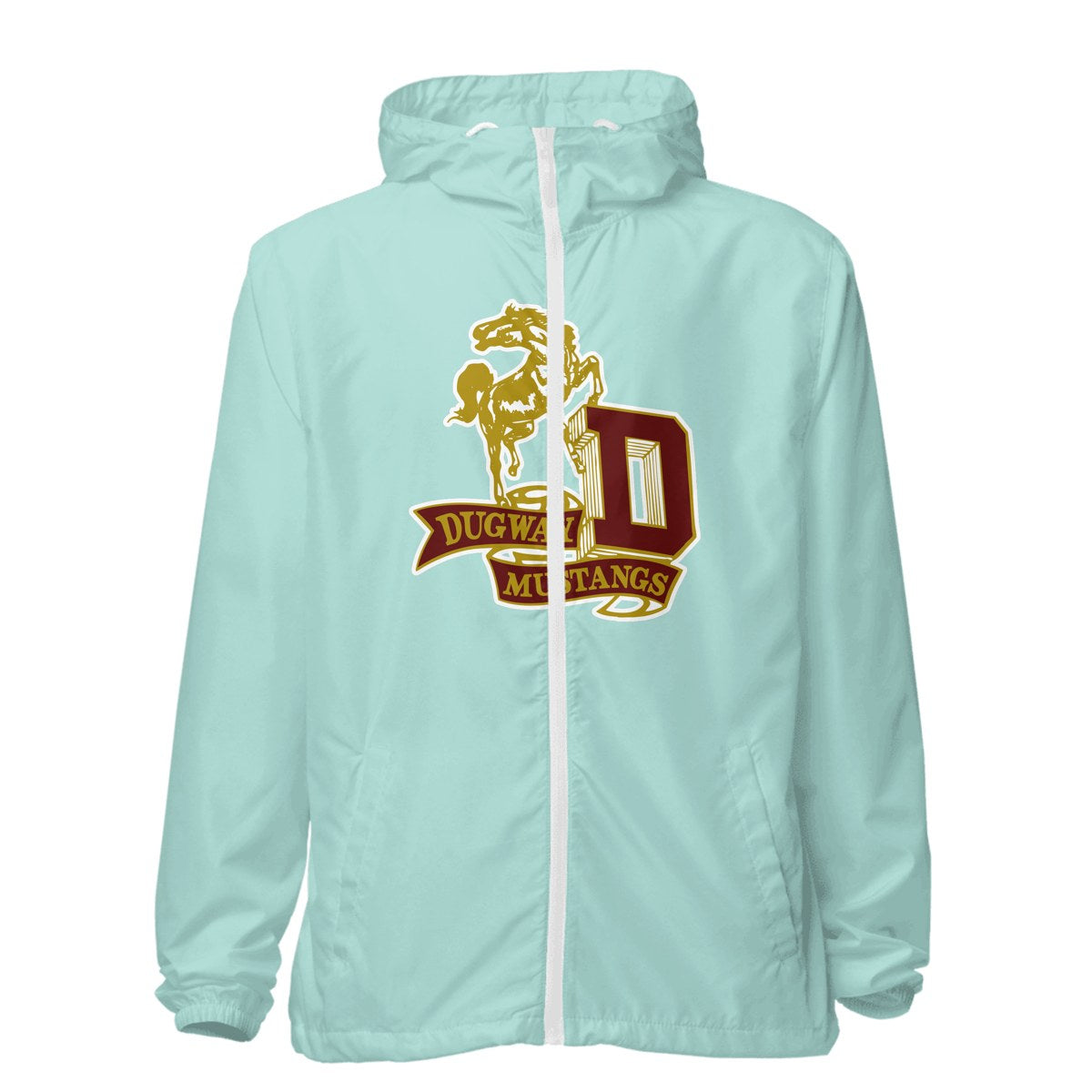 Design 2 – Aqua/White Zipper