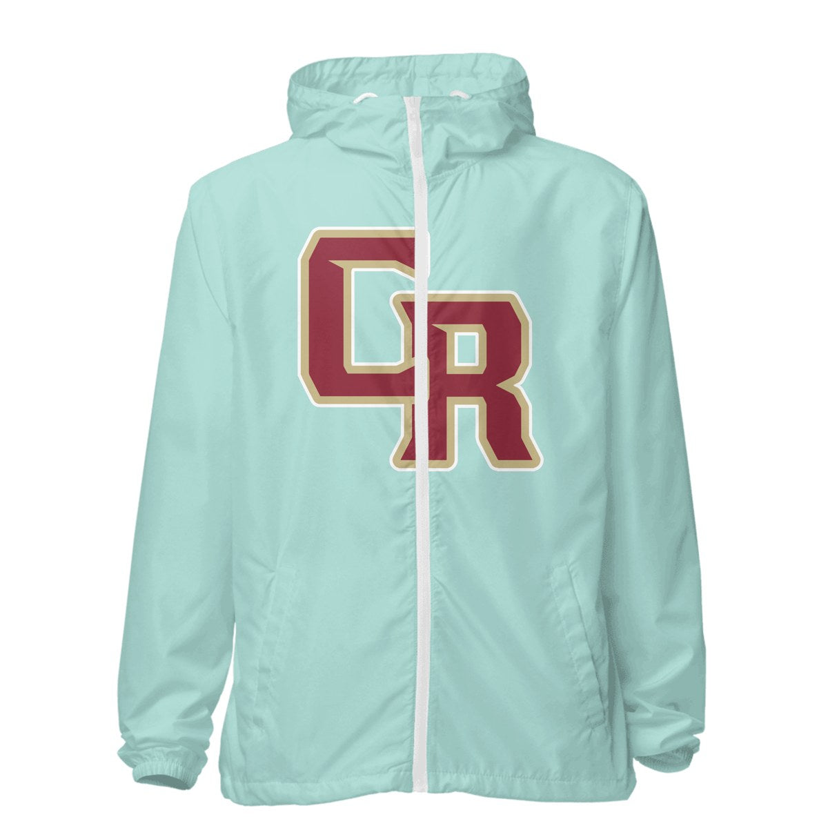 Design 2 – Aqua/White Zipper