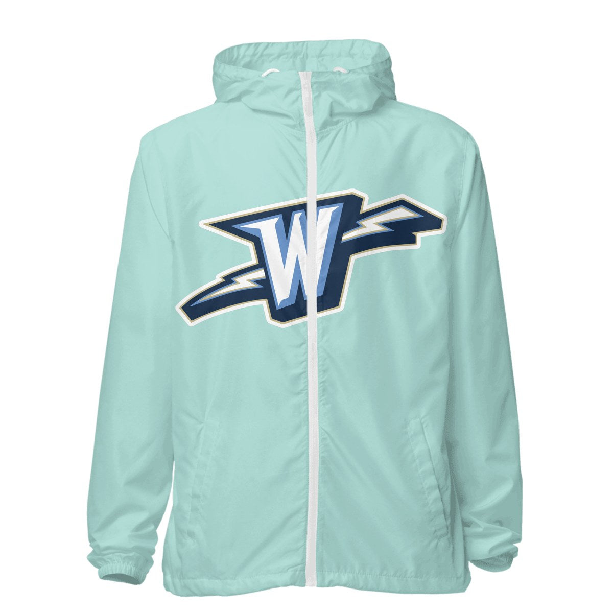 Design 2 – Aqua/White Zipper