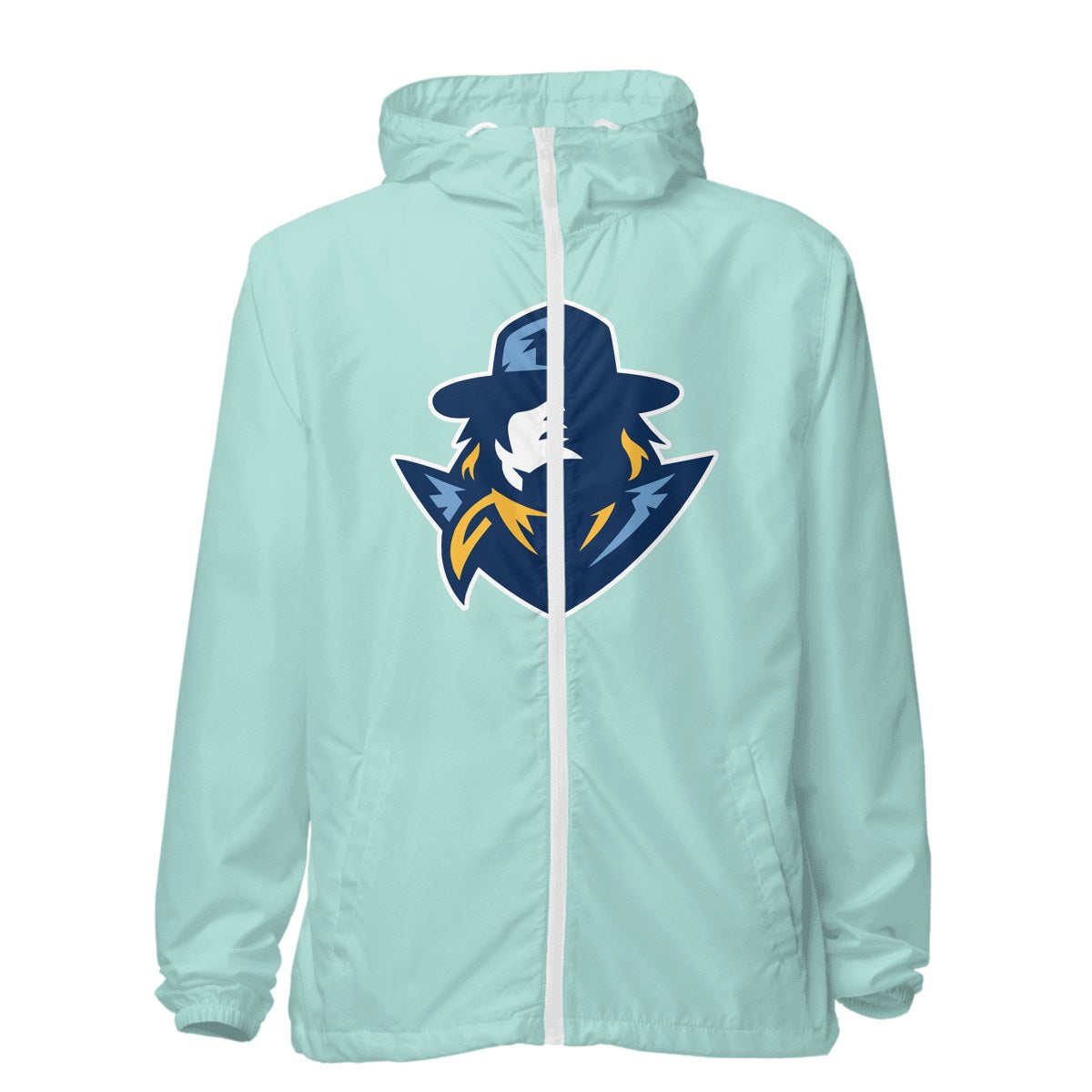 Design 2 – Aqua/White Zipper