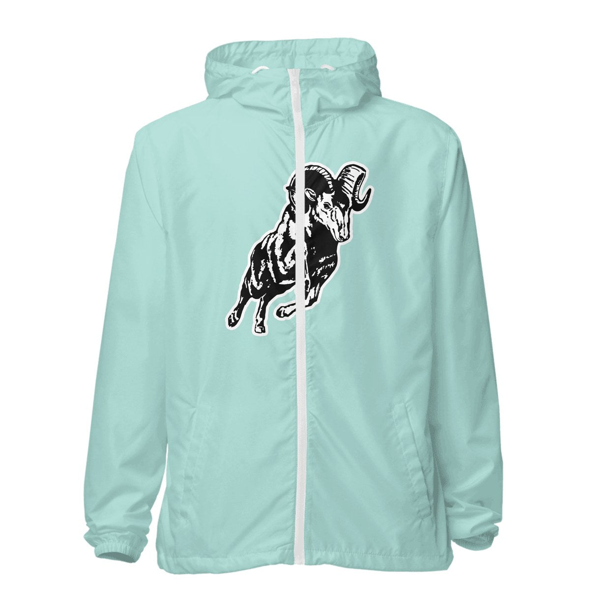 Design 2 – Aqua/White Zipper