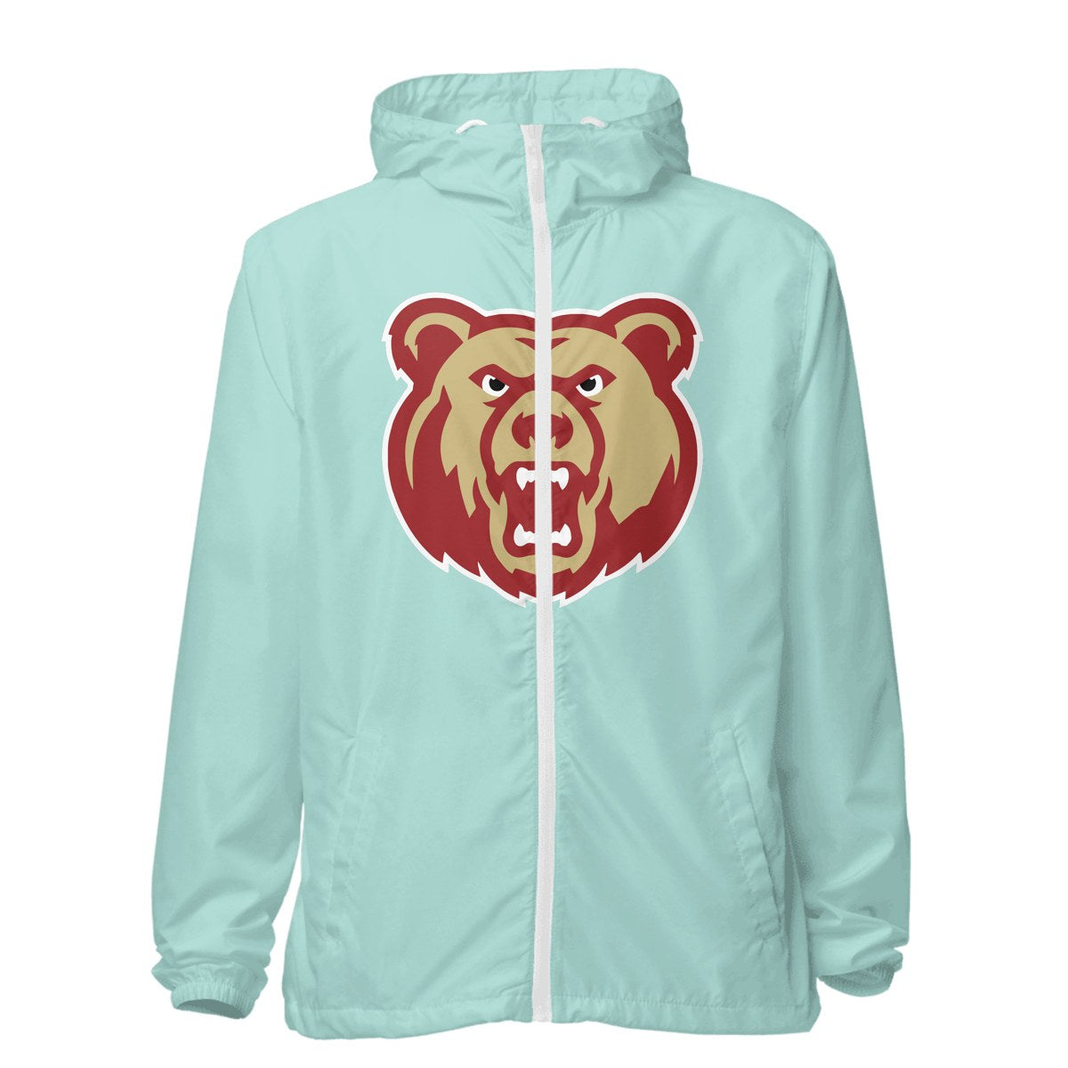 Design 2 – Aqua/White Zipper