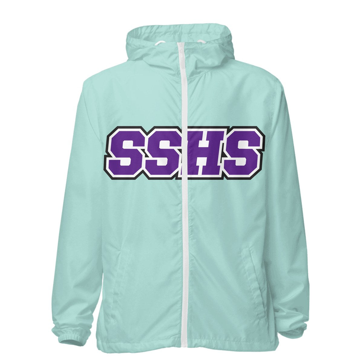 Design 2 – Aqua/White Zipper