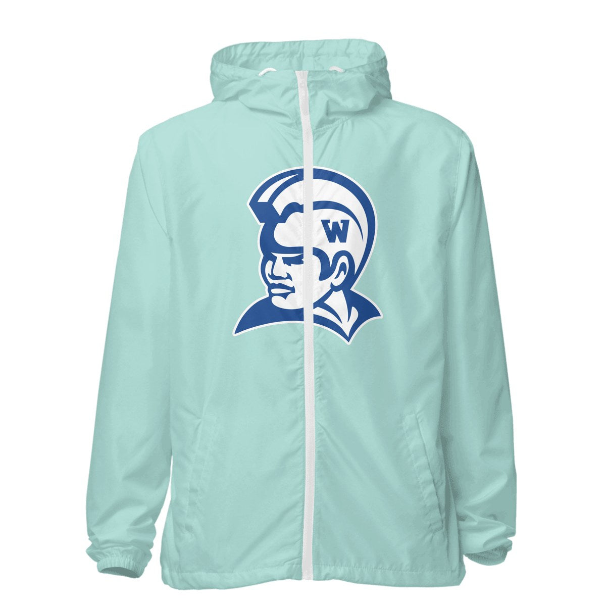Design 2 – Aqua/White Zipper