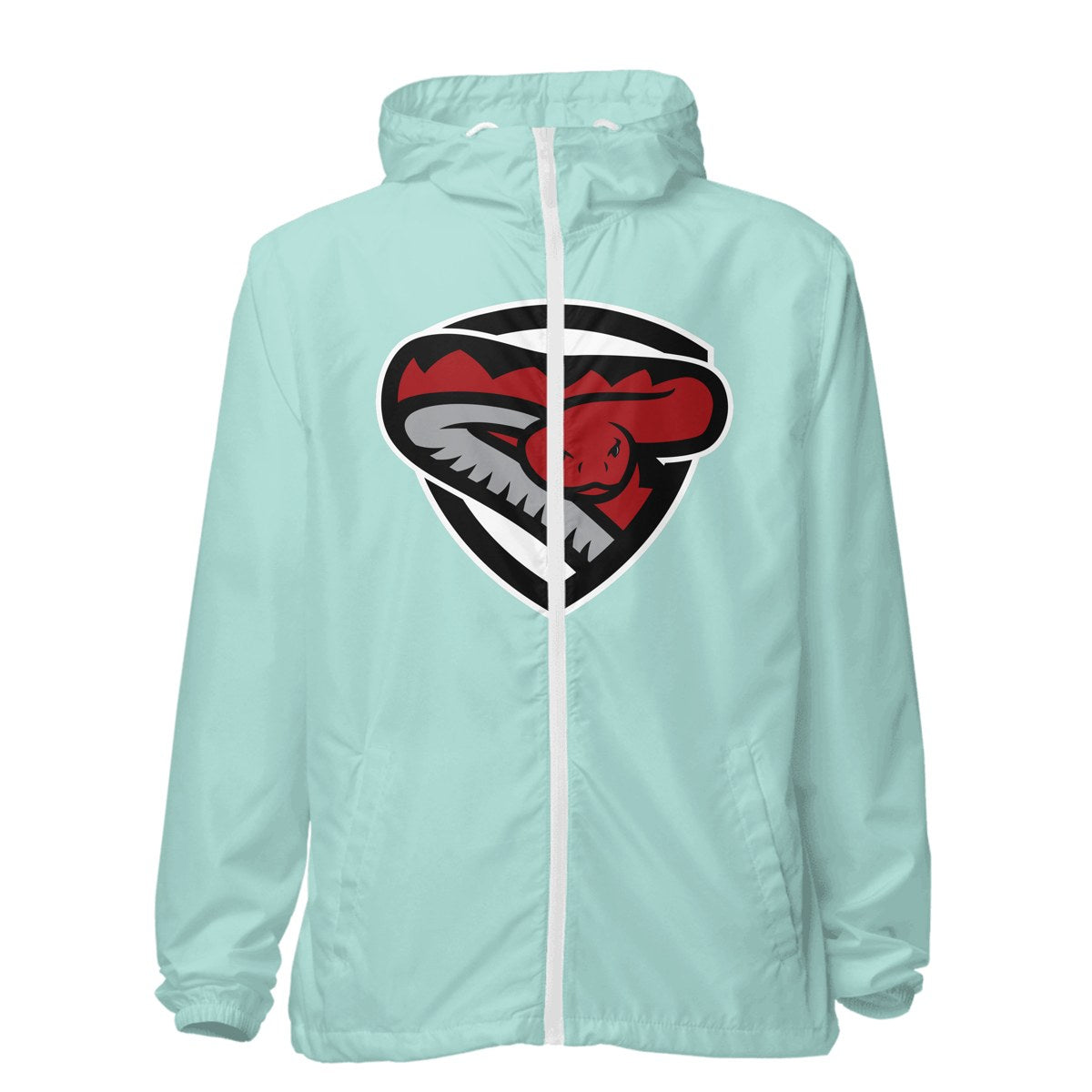 Design 2 – Aqua/White Zipper