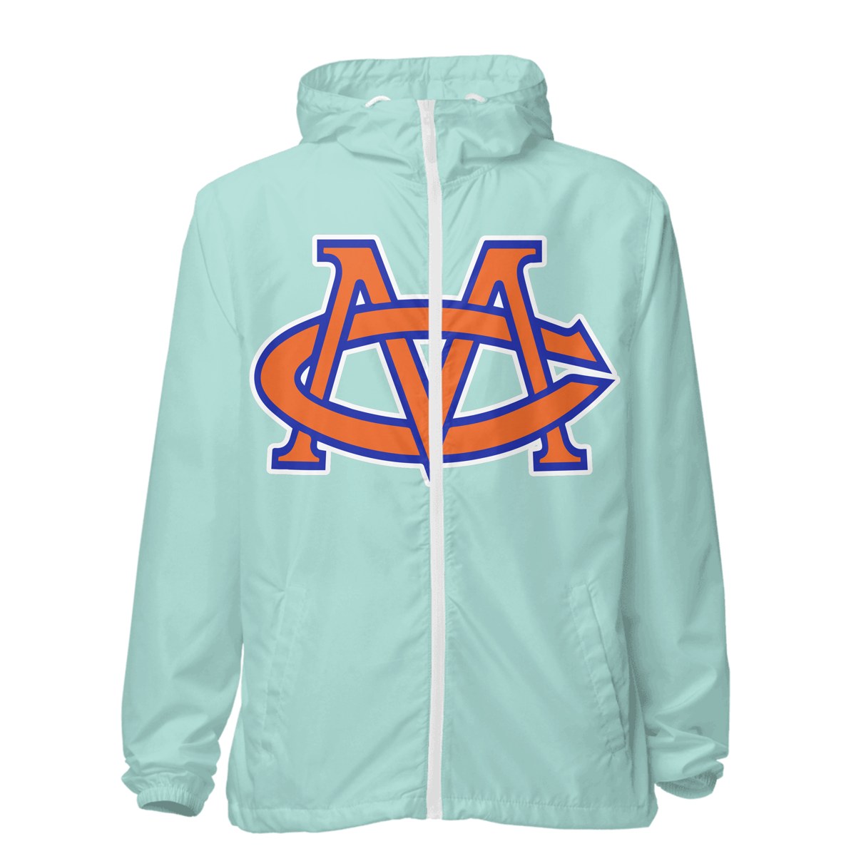 Design 2 – Aqua/White Zipper