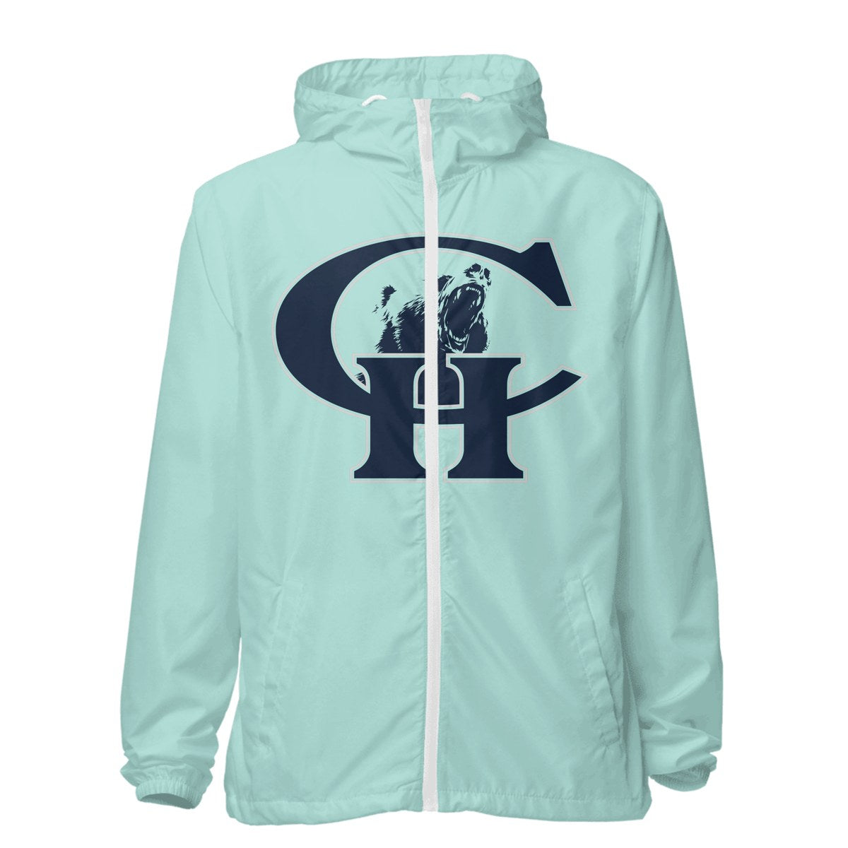 Design 2 – Aqua/White Zipper
