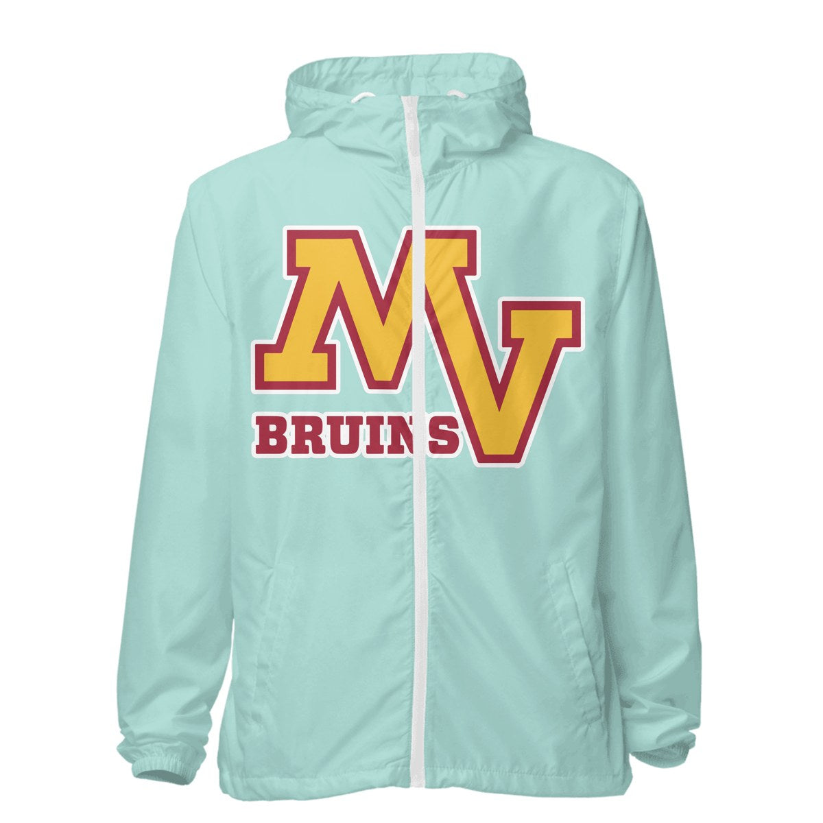 Design 2 – Aqua/White Zipper