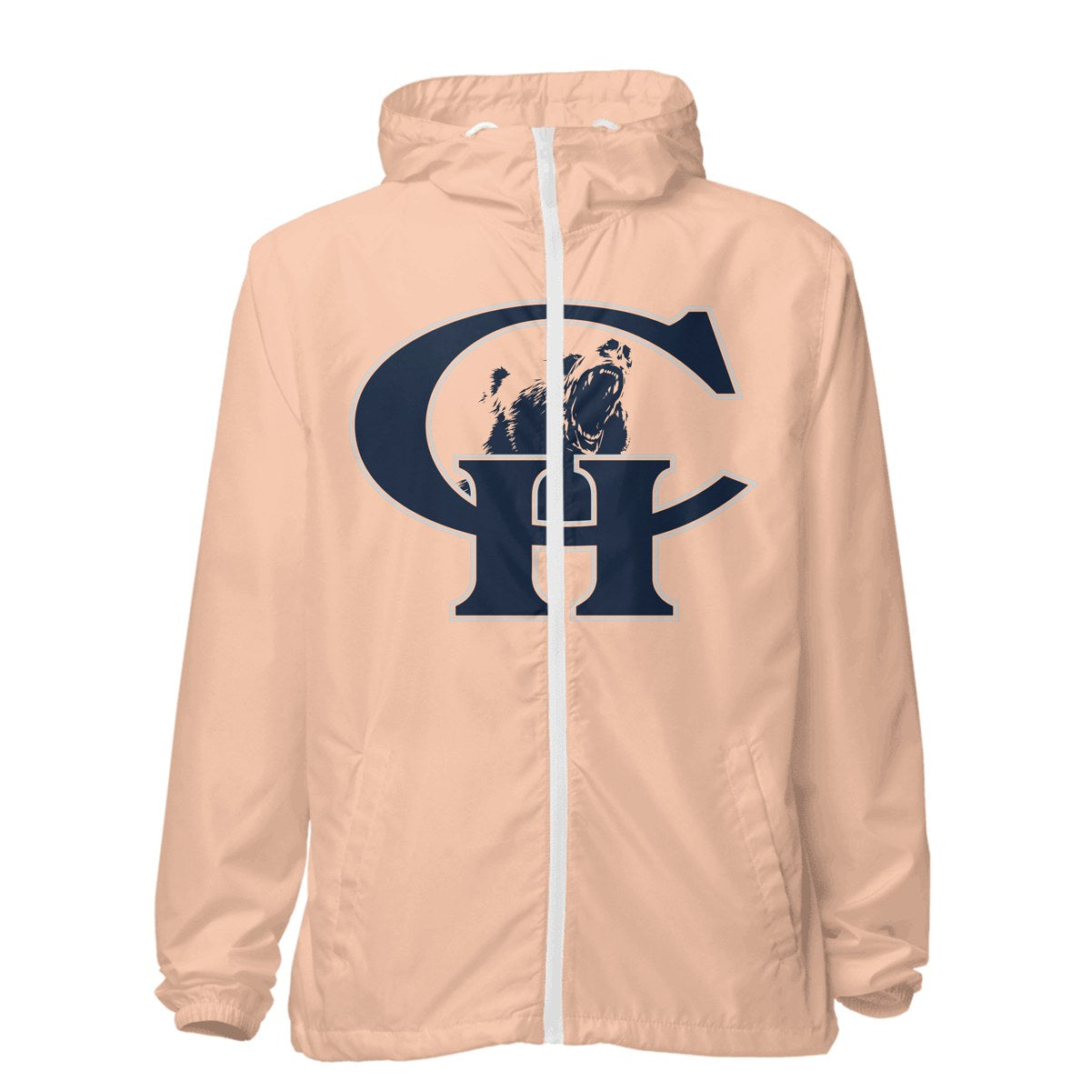 Design 2 – Blush/White Zipper