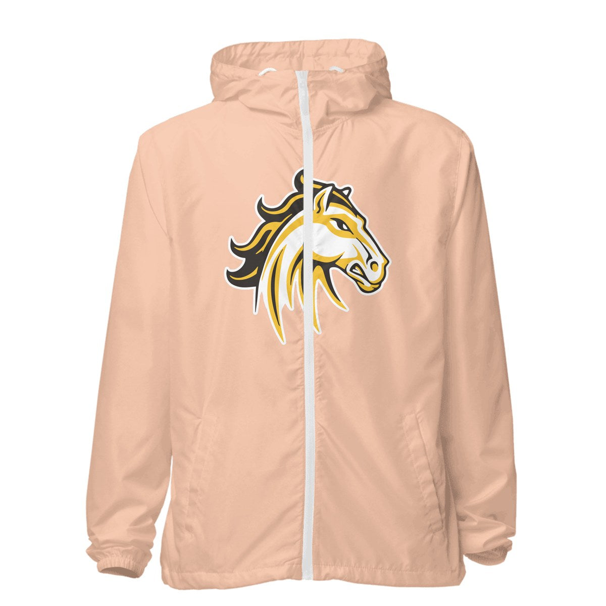Design 2 – Blush/White Zipper