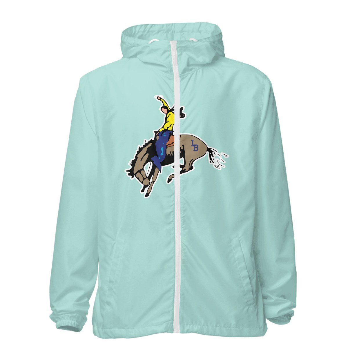 Design 3 – Aqua/White Zipper